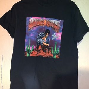Travis Scott concert merch T shirt